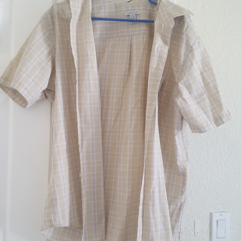 Cream dress shirt